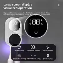 Smart UV Toothbrush Sterilizer & Holder